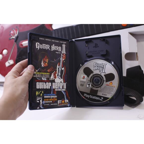 Guitar Hero, Red Octane, Wired, Game Controller, PlayStation 2, ~ 250916-WH O-6 - Picture 4 of 5